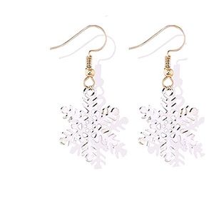 NIP❄️ Winter Snowflake Dangle Earrings - Snowflake